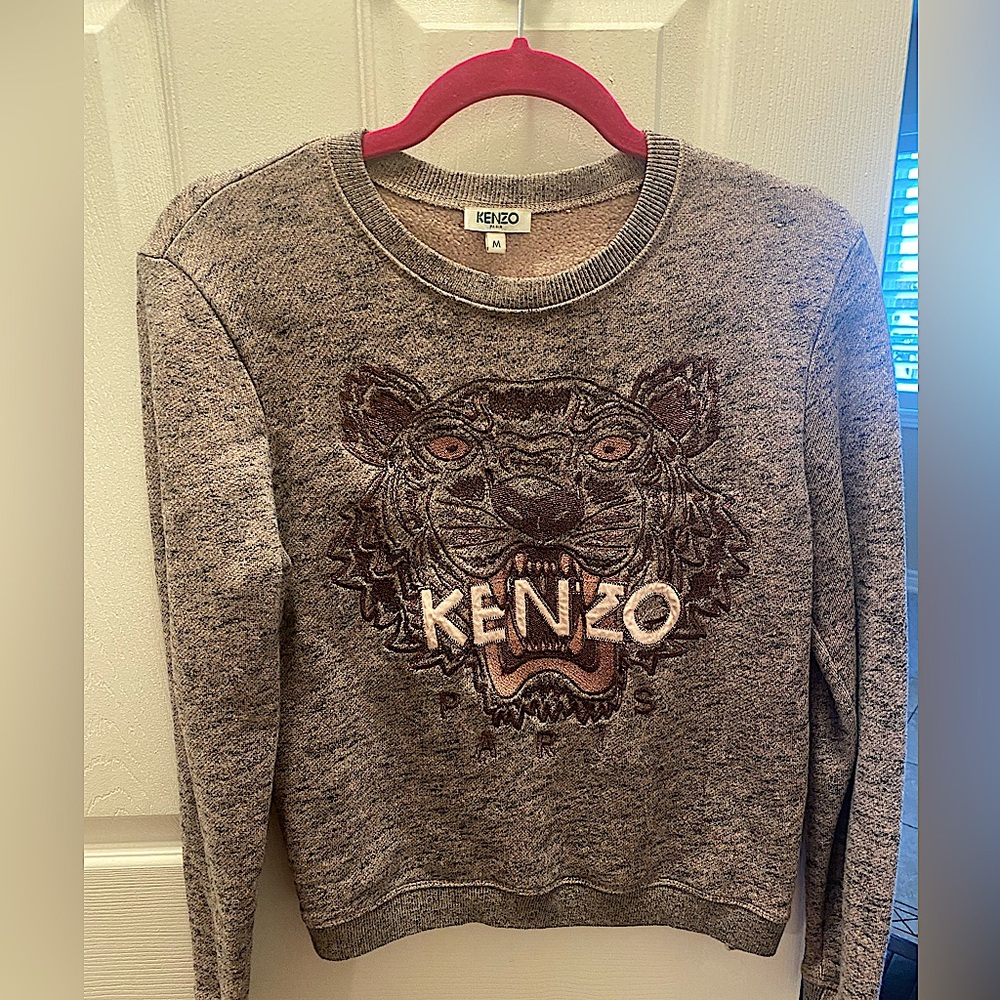 Beautiful Kenzo embroidered tiger sweater